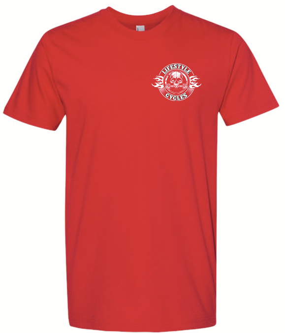 LIFESTYLE CYCLES skull wing - mens short sleeve