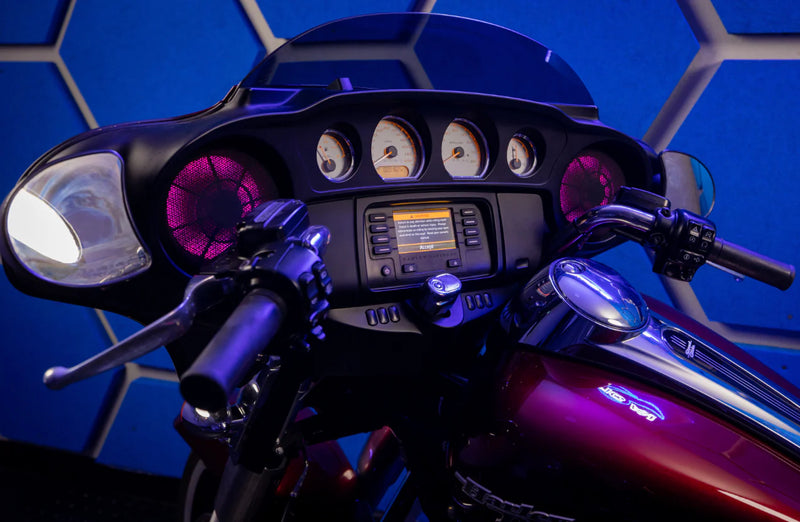 AQUATIC AV ULTRA+ 6.5inches RGB Speakers for Harley-Davidson