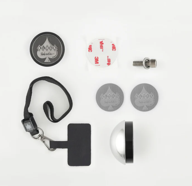 KLOCK WERKS iOmounts® Adhesive Universal Magnetic Phone Mount