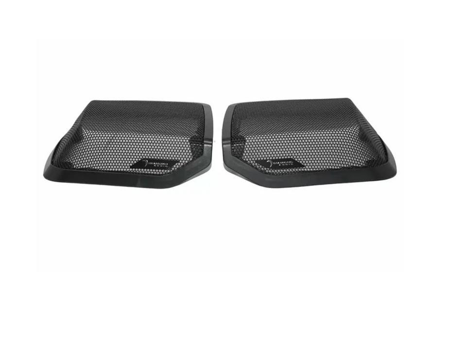 DIAMOND AUDIO - 98-2013 Harley Davidson Cut-in Lid Kit with MP692 (2Ω) Speakers