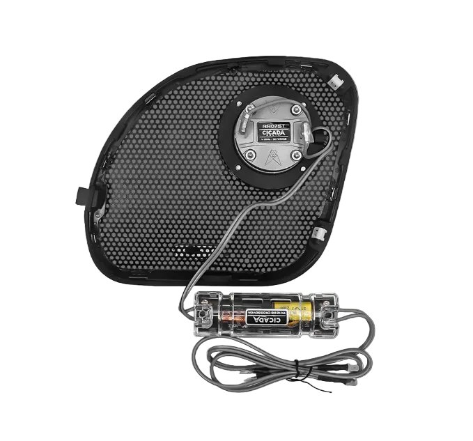 CICADA AUDIO - CHDRGGTK - 2014-2023 H-D® ROAD GLIDE GRILLS w/ RR075T TWEETERS