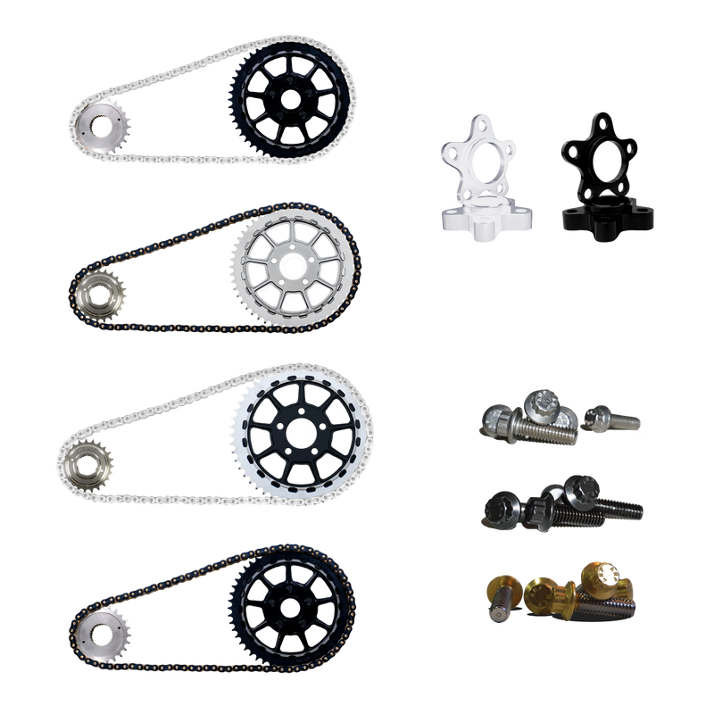 Lyndall Brakes - M8 Softail - Chain Conversion Kit
