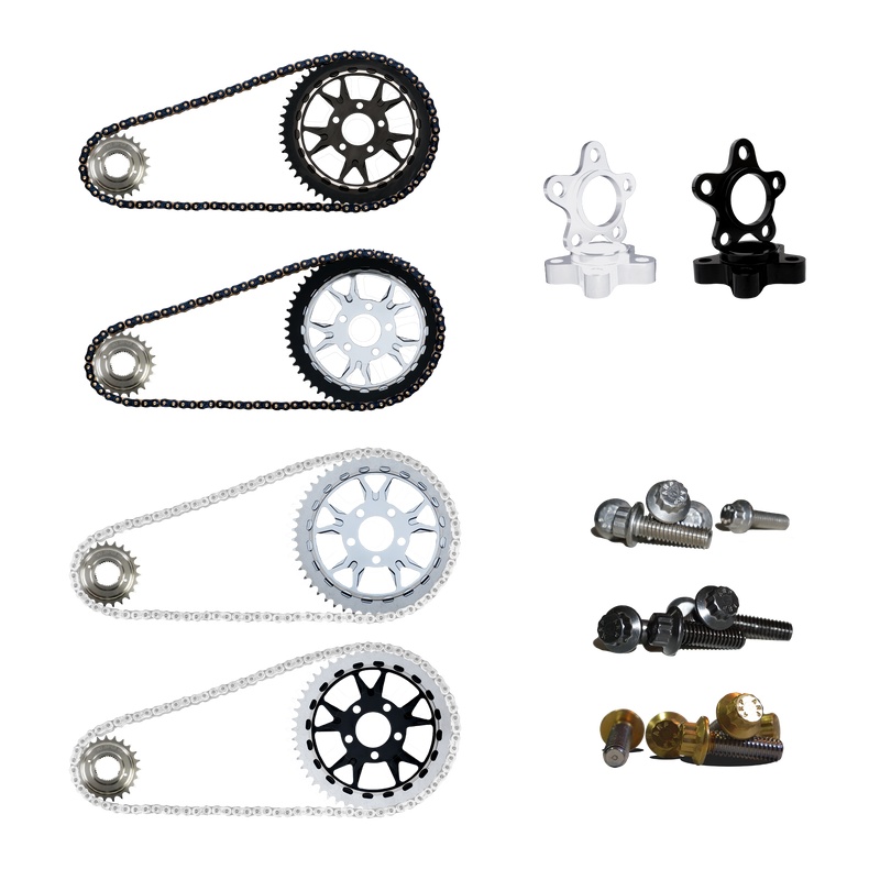 Lyndall Brakes 06'-17' Dyna - Chain Conversion Kit