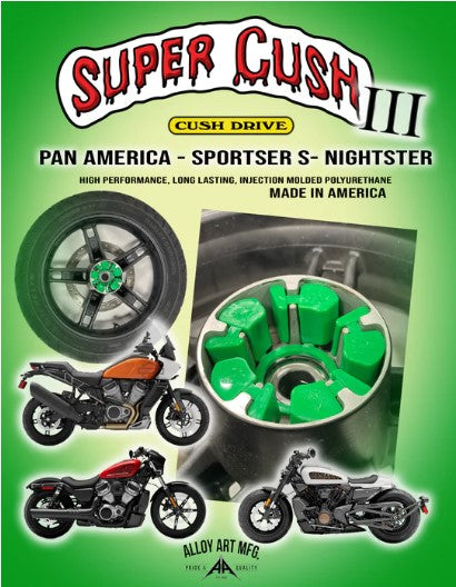 ALLOY ART SUPER CUSH III - Pan America, Sportster S, Nightster 2021 - Current