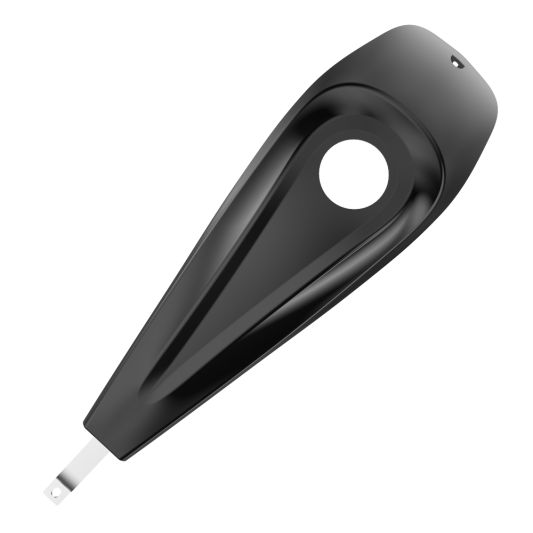 ADVANBLACK Low-profile Center Fill Gas Tank Dash Console - Touring '08-'23 - Unpainted