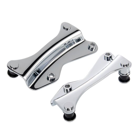 ADVANBLACK 4-Point Docking Hardware Kit - Chrome - Touring '14-'23