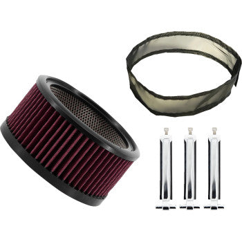 TRASK Big Power Filter Kit - Chrome