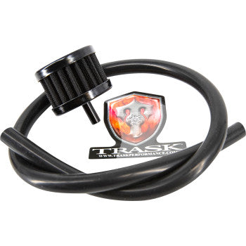 TRASK CheckM8* Vented Transmission Top Cover - Black