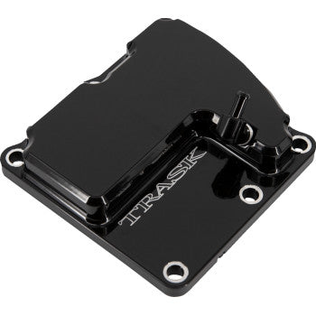 TRASK CheckM8* Vented Transmission Top Cover - Black