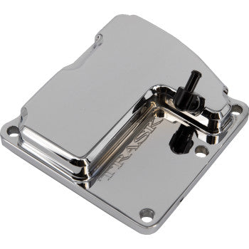 TRASK CheckM8* Vented Transmission Top Cover - Chrome