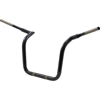 TRASK 1" Bro Bar Handlebar - Gloss Black - 14" - Chieftain / Roadmaster '14-'17