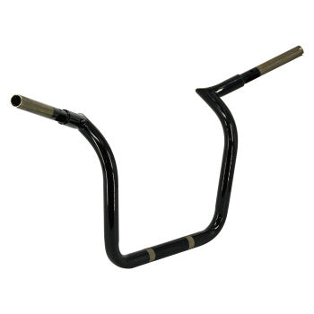 TRASK 1" Bro Bar Handlebar - Gloss Black - 14" - Chieftain / Roadmaster '18-'22