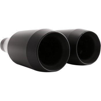 TRASK Slip-On Mufflers - Black - Scout '15-'22