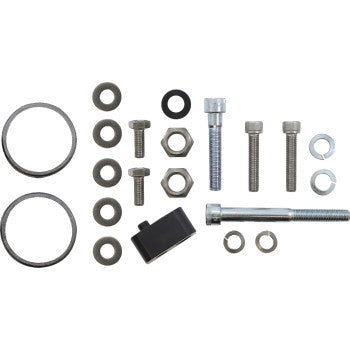 TRASK 2-into-1 Assault Exhaust System - Full Stainless - Straight - Touring '07-'16