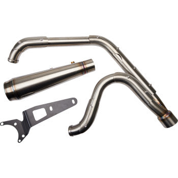 TRASK 2-into-1 Assault Exhaust System - Full Stainless - FXR '84-'00