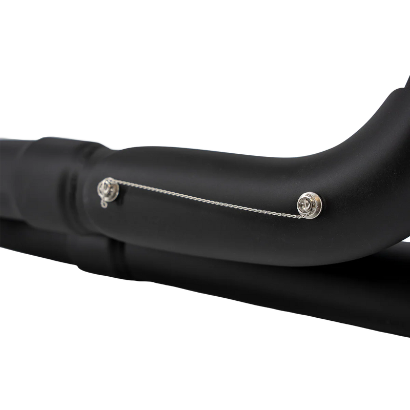 TRASK Assault 2:1 Exhaust System - Black / Black - V-Rod / VRSC '07-'17