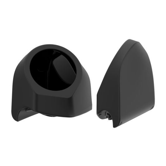 ADVANBLACK 6.5 Inch Speaker Pods for Advanblack & Harley King Tour Pack - Unpainted
