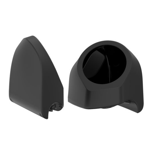 ADVANBLACK 6.5 Inch Speaker Pods for Advanblack & Harley King Tour Pack - Unpainted