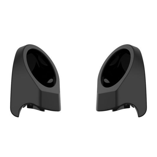 ADVANBLACK 6.5 Inch Speaker Pods for Advanblack & Harley King Tour Pack - Unpainted
