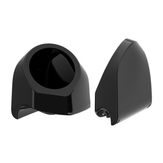 ADVANBLACK 6.5 Inch Speaker Pods for Advanblack & Harley King Tour Pack - Vivid Black