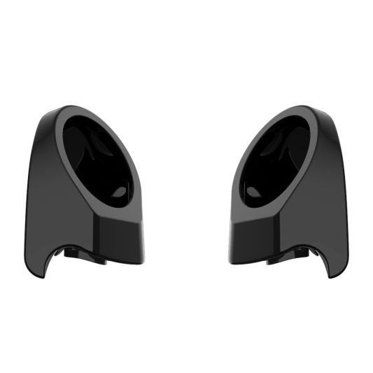 ADVANBLACK 6.5 Inch Speaker Pods for Advanblack & Harley King Tour Pack - Vivid Black