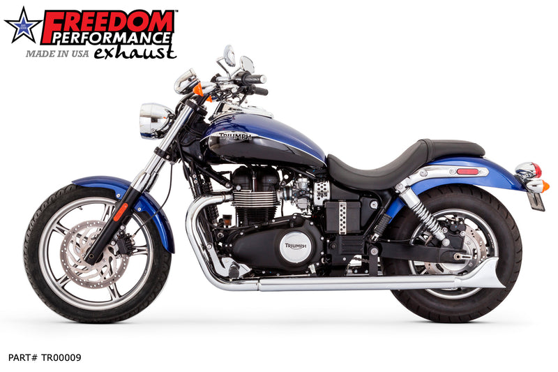 TRIUMPH AMERICA & SPEEDMASTER 2013-2020 W/ SHARKTAIL 2.5" SLIP-ONS