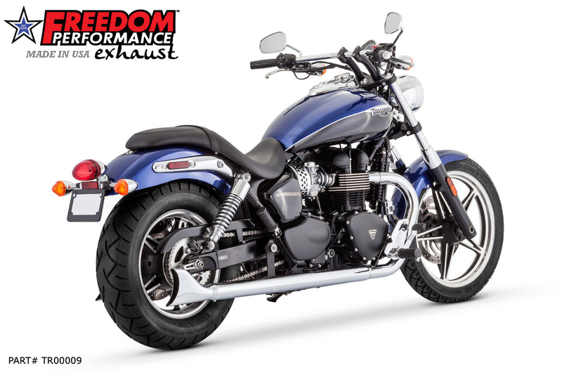 TRIUMPH AMERICA & SPEEDMASTER 2013-2020 W/ SHARKTAIL 2.5" SLIP-ONS