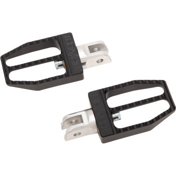 THRASHIN SUPPLY CO. Front Militant Footpegs - Black - Softail '18-'25