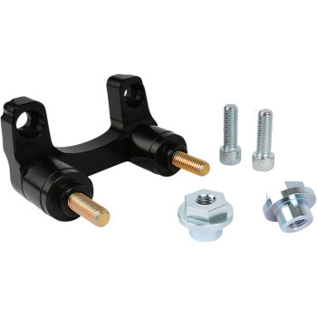 THRASHIN SUPPLY CO. Riser Adapter Kit - Black - Road Glide '15-'23