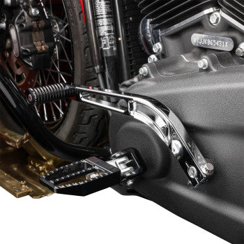 THRASHIN SUPPLY CO. Shift Lever - 1" Shorter - Chrome - Softail '18-'25