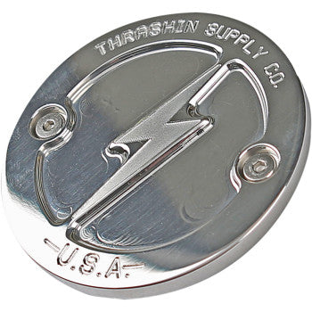 THRASHIN SUPPLY CO. Points Cover - Dished - Polished - 2 Hole - M8