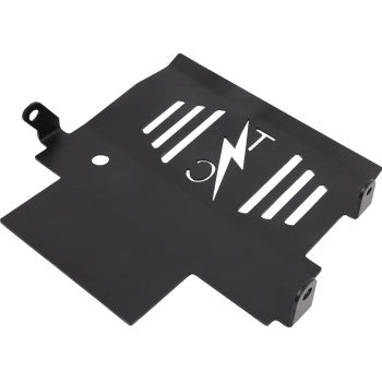 THRASHIN SUPPLY CO. Skid Plate - Aluminum - Black - FLHX/FLTRX '23.5-UP