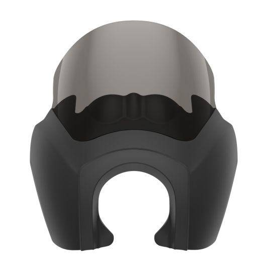 ADVANBLACK T-Sport Fairing - Smoke Windshield - Unpainted - FX '18-'25