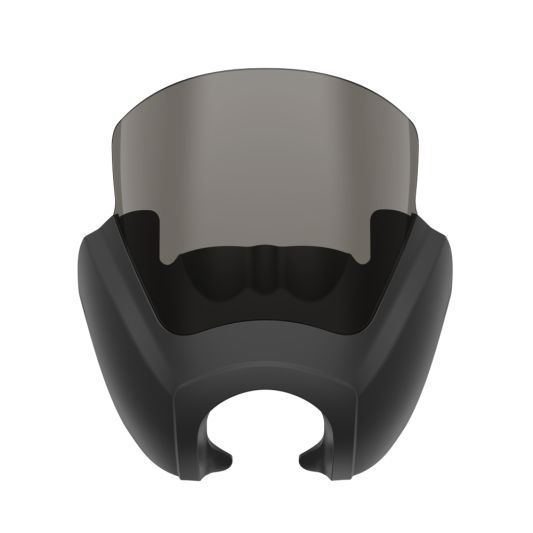 ADVANBLACK T-Sport Fairing - Smoke Windshield - Unpainted - FX '18-'25