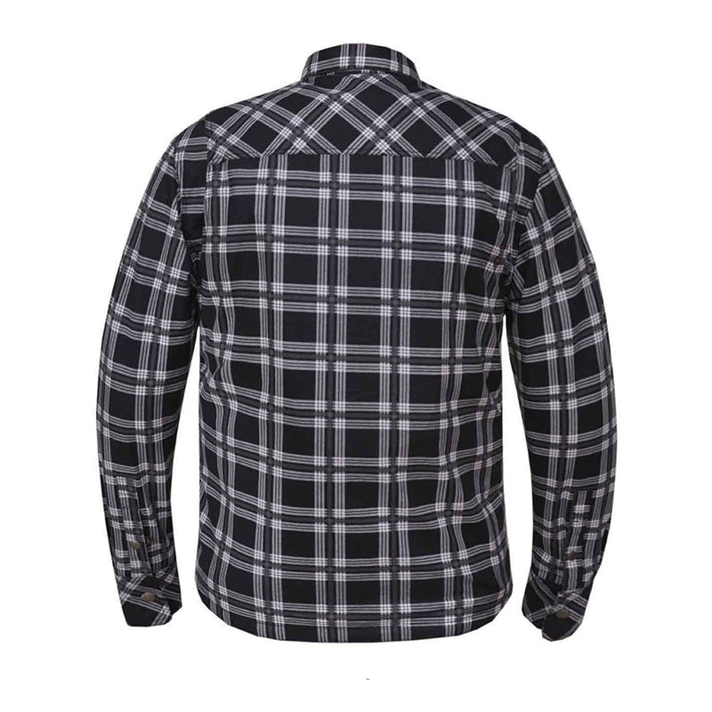 This flannel shirt not only meets the demands of motorcycle riders with its protective features but also appeals to anyone seeking a stylish yet functional addition to their wardrobe.