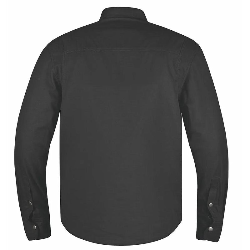 Defender - Mens Black Armored Flannel