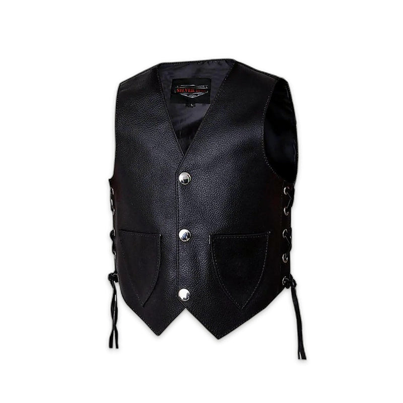 Toddlers Motorcycle Biker Leather Vest – Little Riders