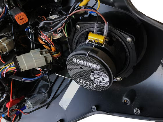HOGTUNES 6 Speaker / Dual Amp Complete System - FLHT '98-'13