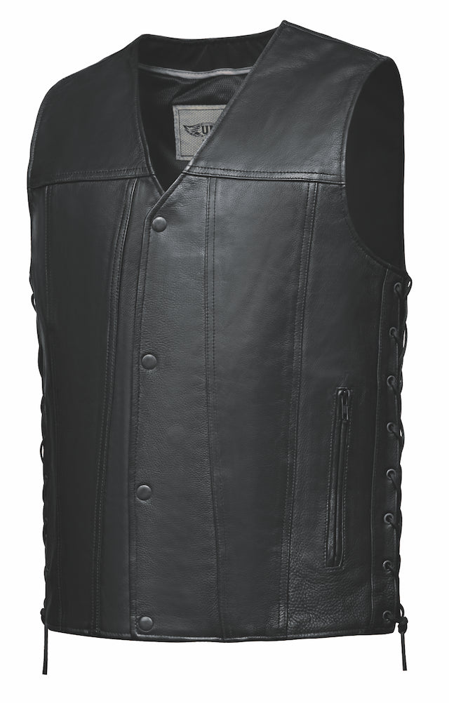 UNIK LEATHER - Men's Premium Leather Vest