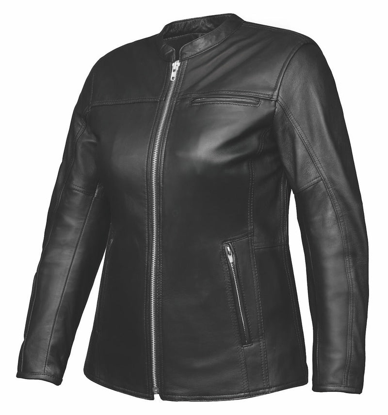 UNIK LEATHER - Ladies Spandex Leather Jacket