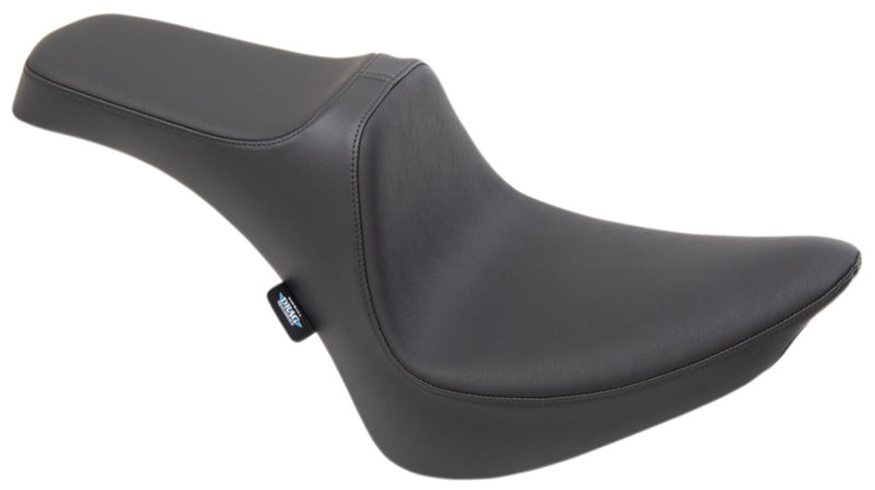 DRAG SPECIALTIES Predator III Smooth Vinyl Seat - Black - Softail '84-'99