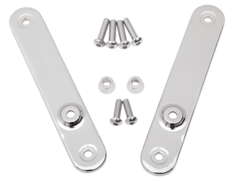 DRAG SPECIALTIES Front Turn Signal Relocation Mount - Chrome