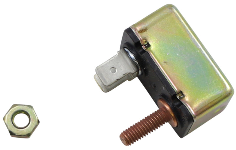 DRAG SPECIALTIES Replacement Dual-Spade / Threaded Circuit Breaker - 30A