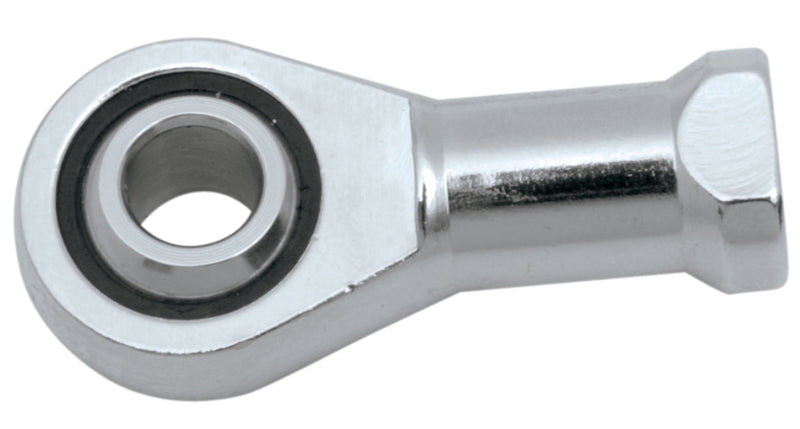 DRAG SPECIALTIES Self-Aligning Rod End w/ Hole - Chrome - 5/16"-24