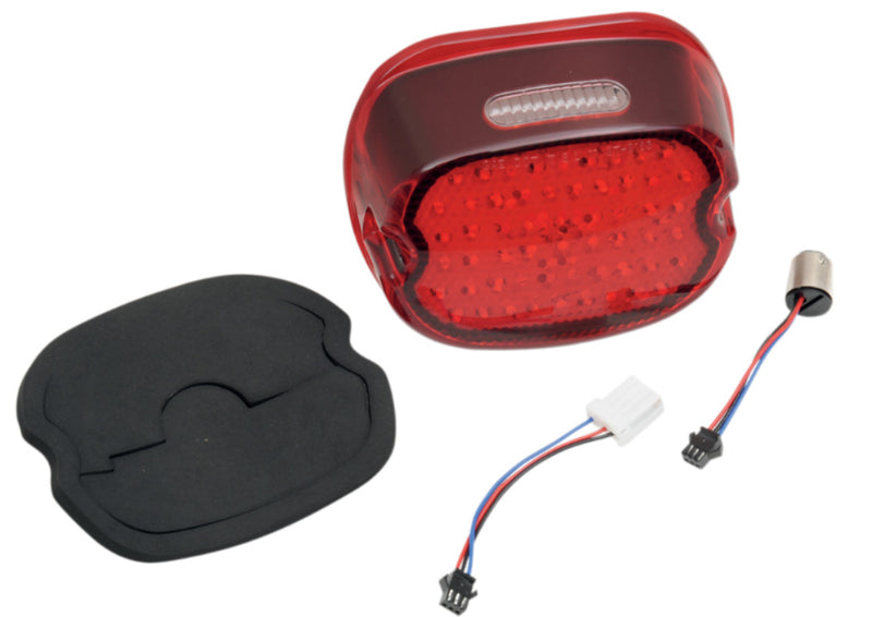 DRAG SPECIALTIES LED Low-Profile Taillight - Top Tag Light - Red