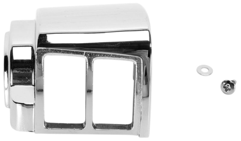 DRAG SPECIALTIES Replacement Left Upper Handlebar Switch Housing - Chrome
