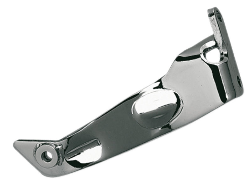 DRAG SPECIALTIES Replacement Left Passenger Floorboard Mounting Bracket - Chrome - FLST