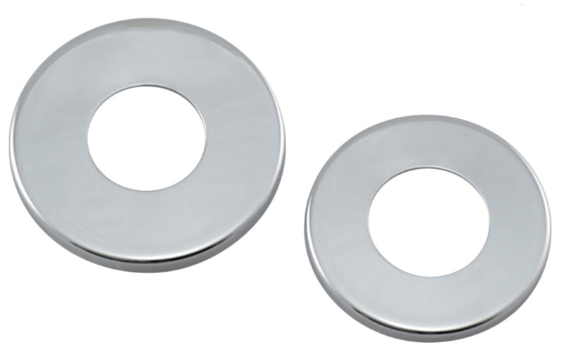 DRAG SPECIALTIES Chrome Fork Stem Dust Covers