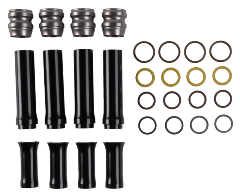 ARLEN NESS 10 Gauge Pushrod Tube Cover Kit - Titanium - M8