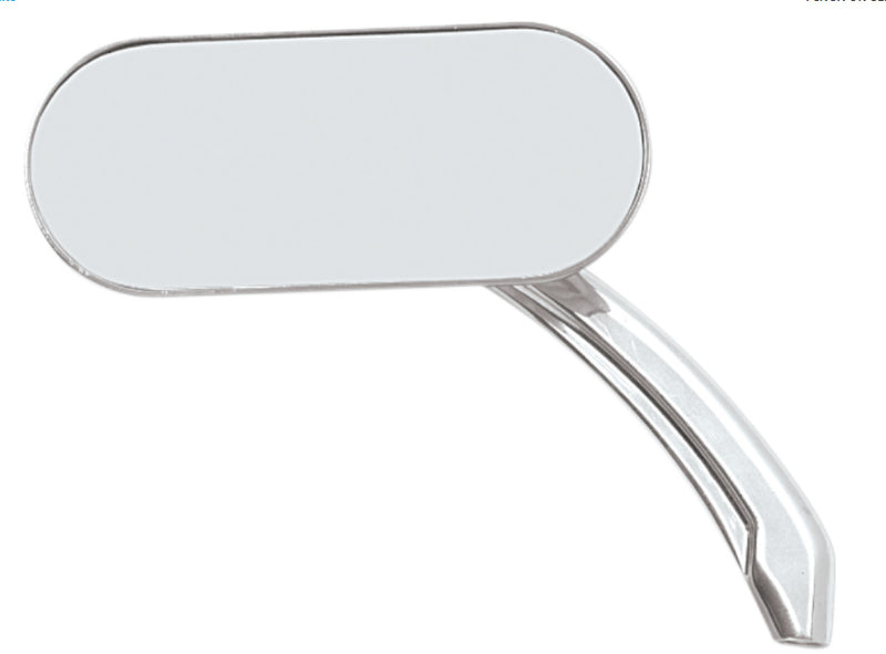 DRAG SPECIALTIES Chrome Oval Mirror